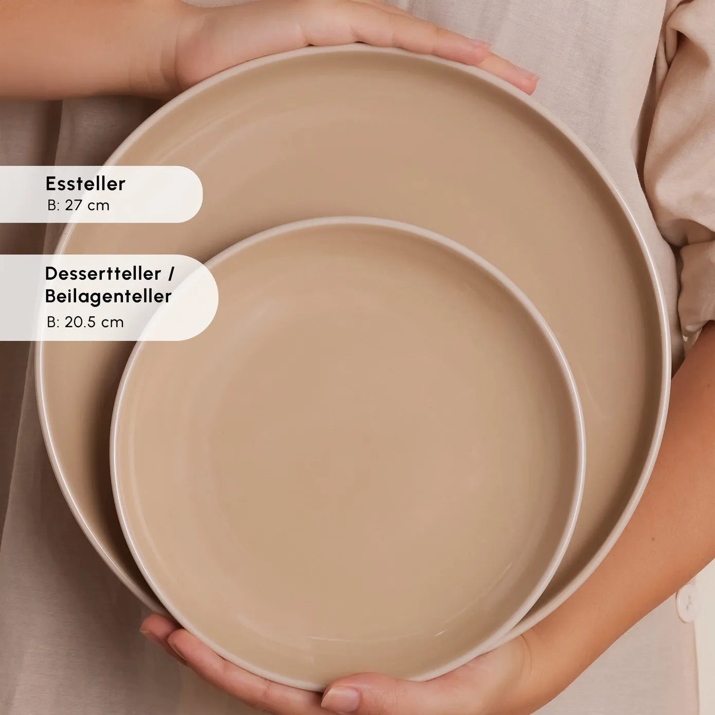 Karaca Terra 36-piece cream dinner set product image 6
