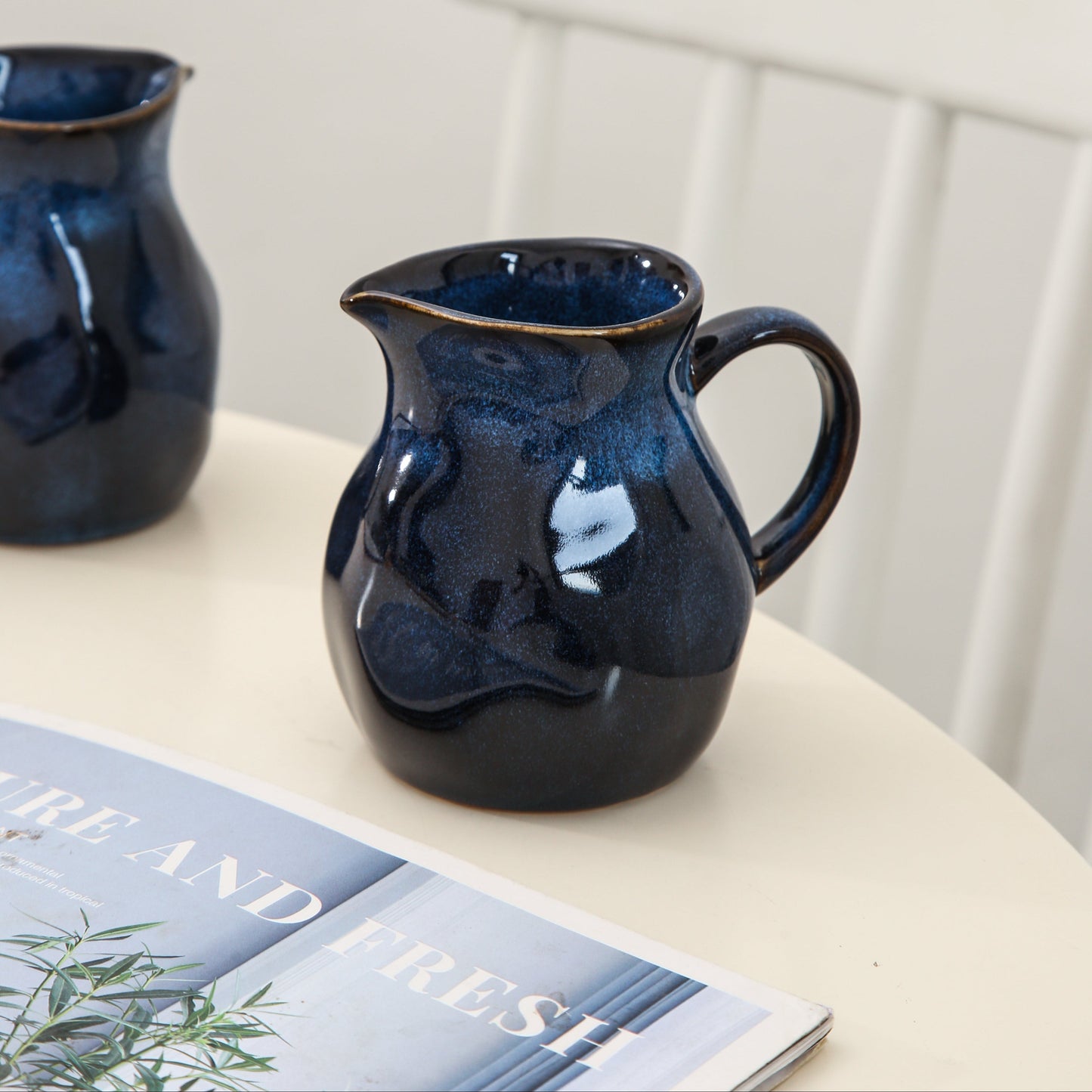 2-Piece Milk Pitcher Set-Ocean Blue