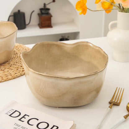 2 pcs Organic Deep Bowl-Crema