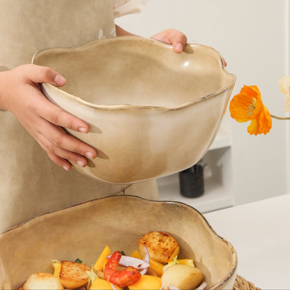 2 pcs Organic Deep Bowl-Crema
