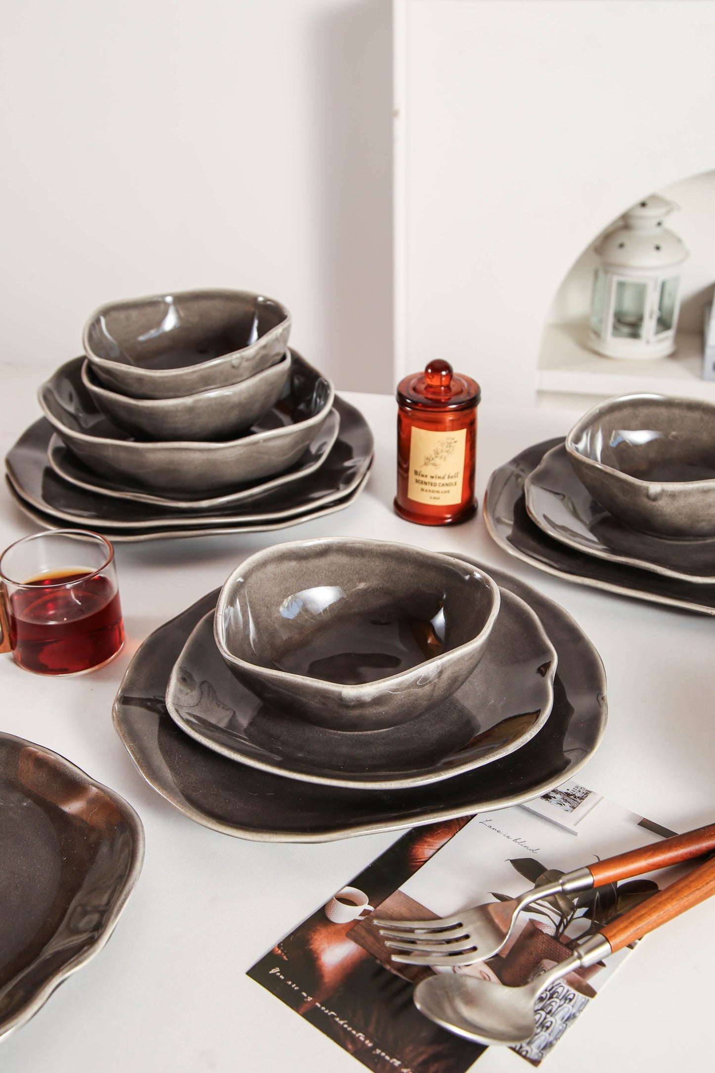 16-Piece Dinnerware Set – Royal Graphite
