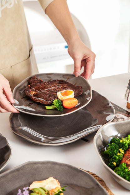 16-Piece Dinnerware Set – Royal Graphite