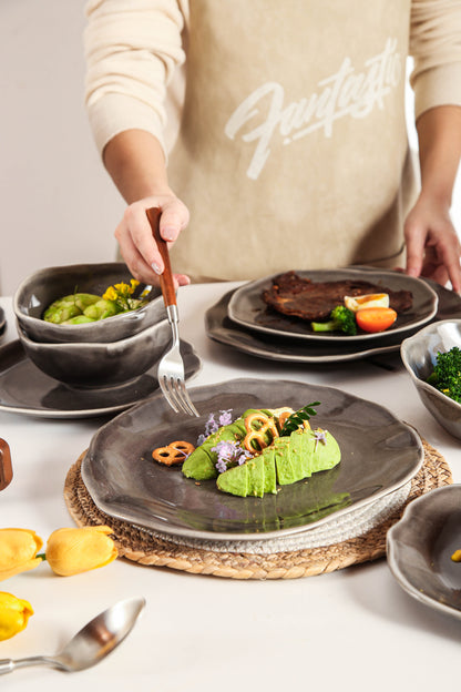 16-Piece Dinnerware Set – Royal Graphite