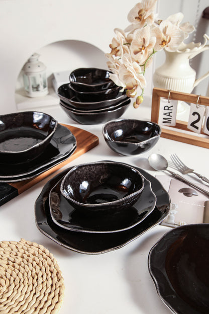 16-Piece Dinnerware Set – Imperial Onyx