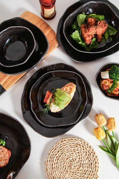 16-Piece Dinnerware Set – Imperial Onyx