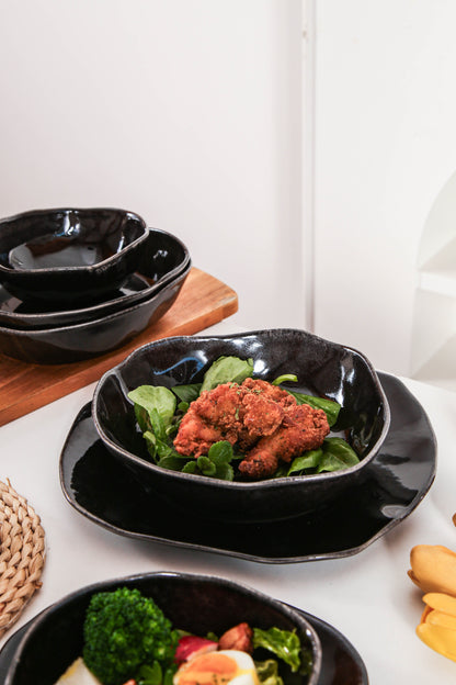 16-Piece Dinnerware Set – Imperial Onyx