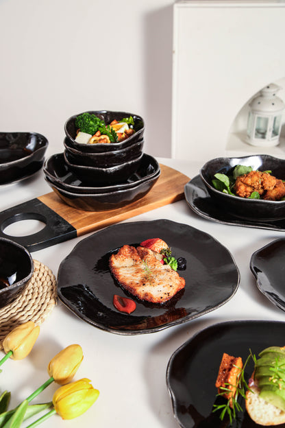 16-Piece Dinnerware Set – Imperial Onyx