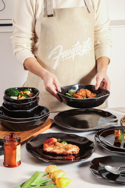 16-Piece Dinnerware Set – Imperial Onyx