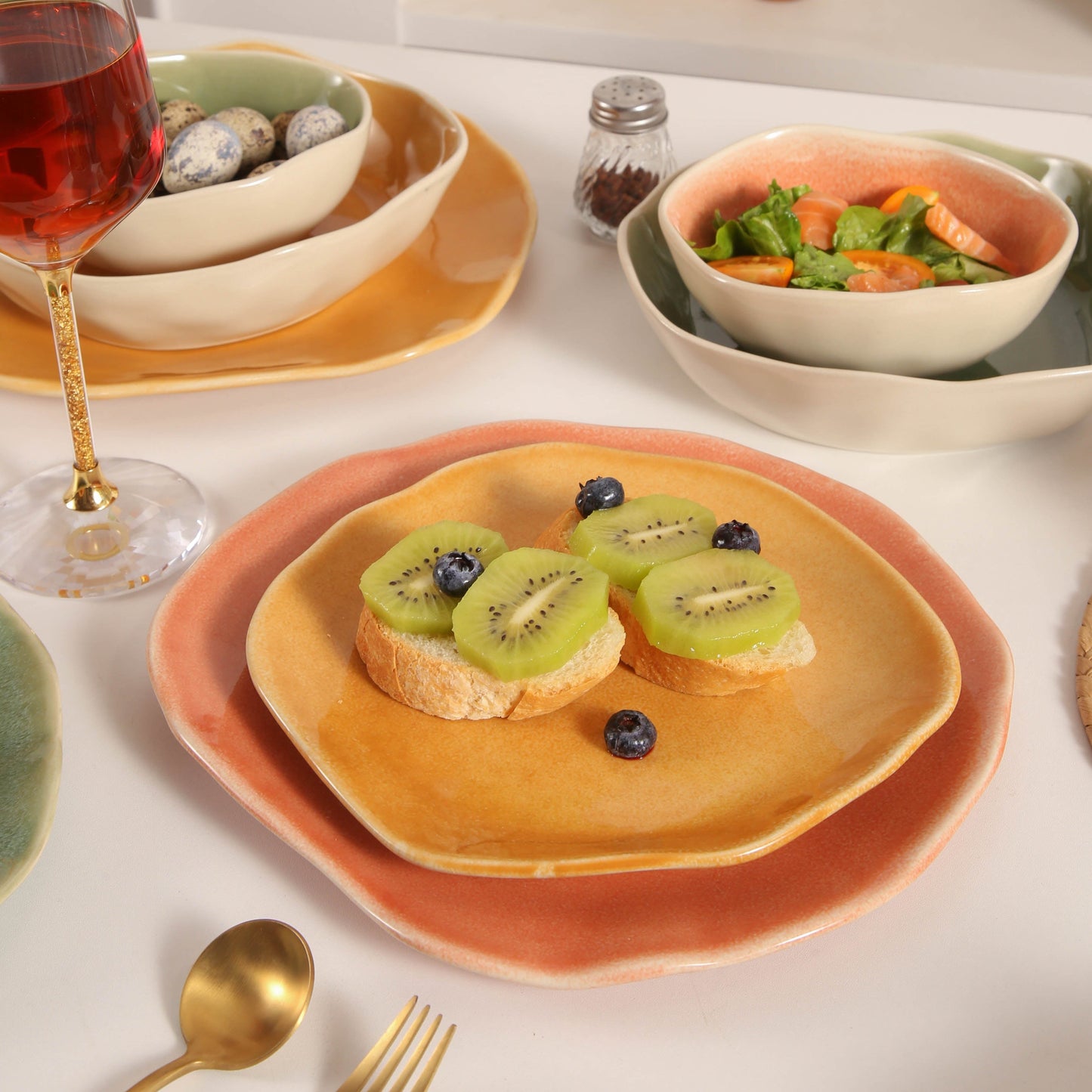 16 Piece Set Dinnerware Set-Sunstone