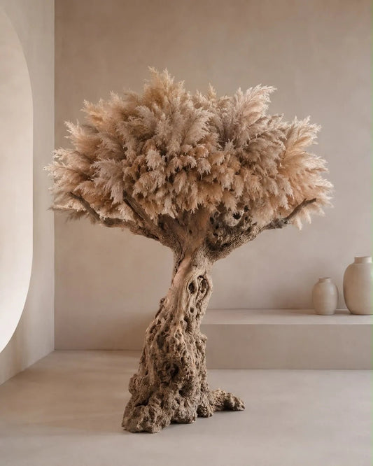 Pampasking Tree PK13 Olive Wood Pampas Tree - 260 cm