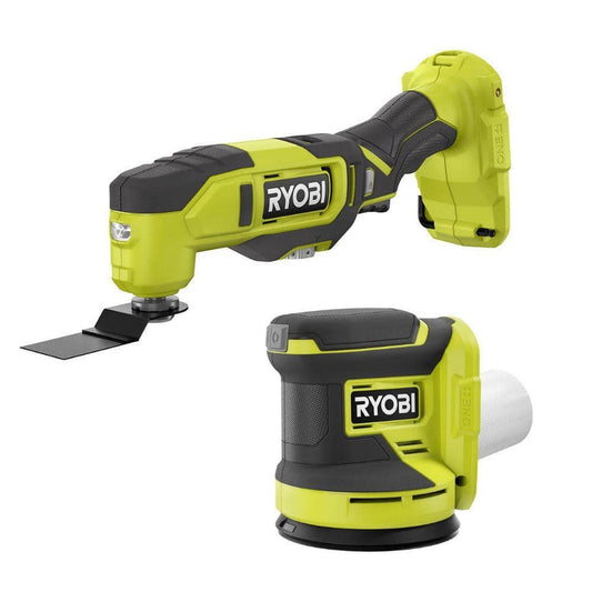 RYOBI 18V ONE+ 2-Tool Combo Kit - Multi-Tool & Random Orbit Sander